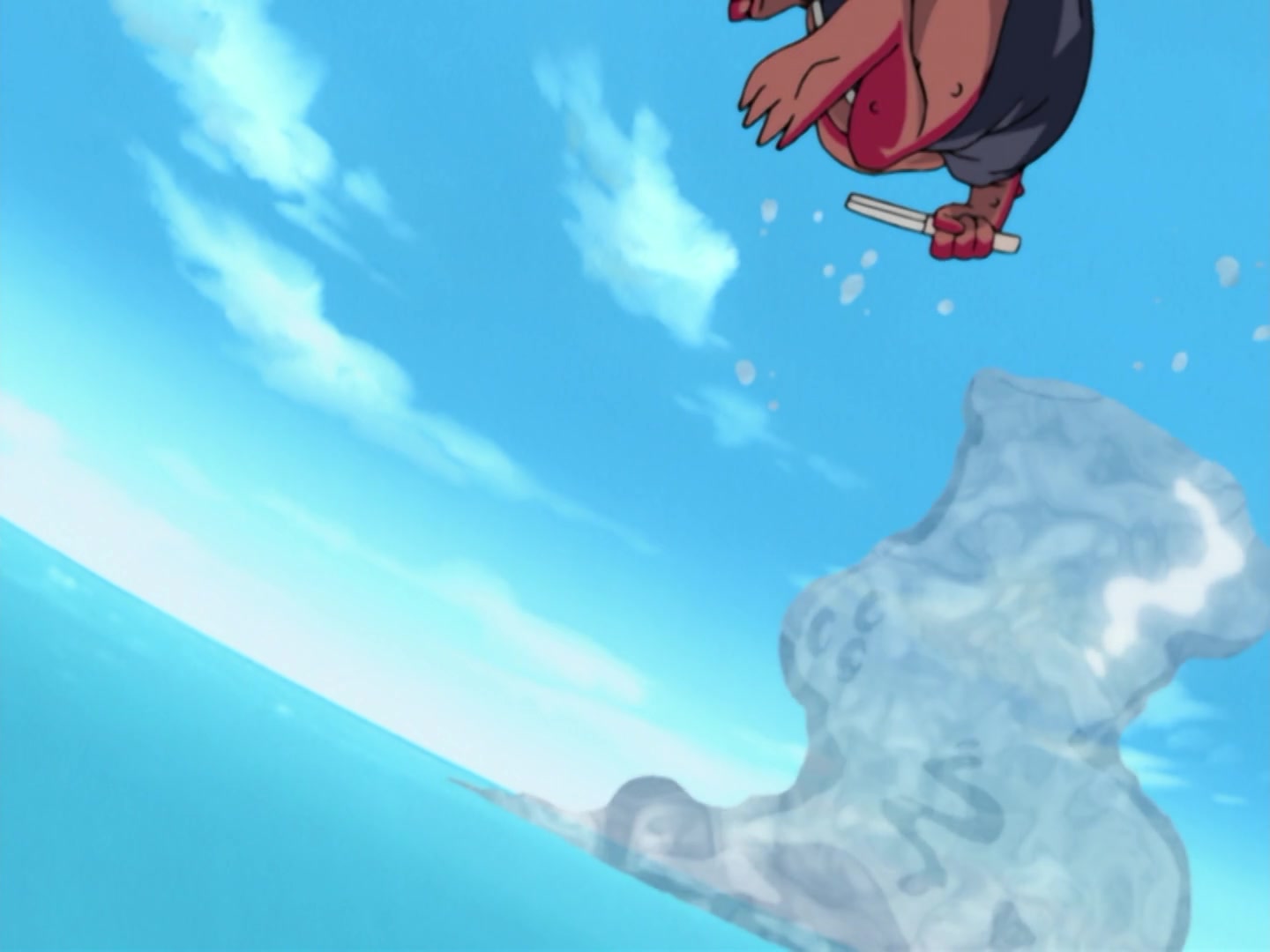 Naruto Ep 173: The Battle at Sea: The Power Unleashed! @ 08:37