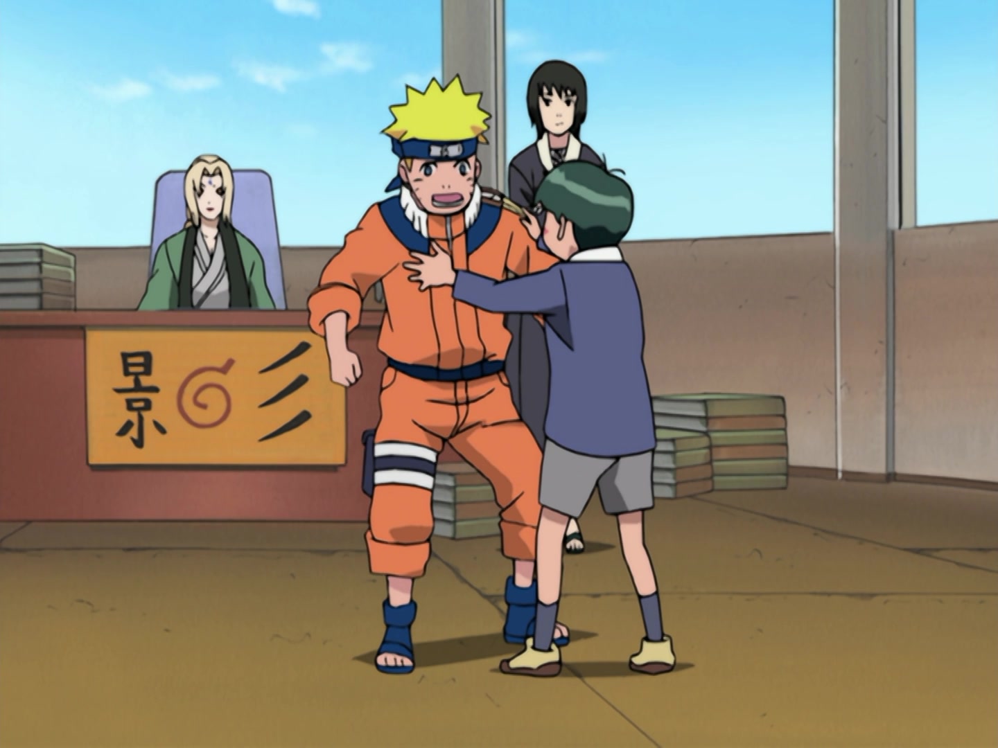 Naruto Ep 174: Impossible! Celebrity Ninja Art - Money Style Jutsu! @ 03:59