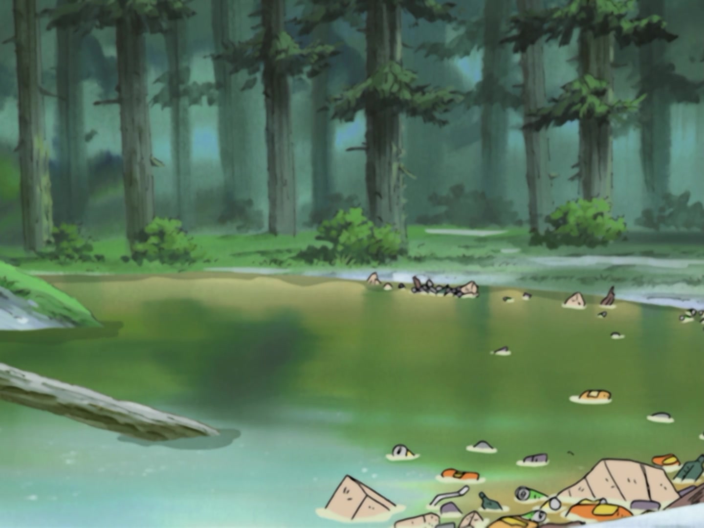 Naruto Ep 174: Impossible! Celebrity Ninja Art - Money Style Jutsu! @ 05:24