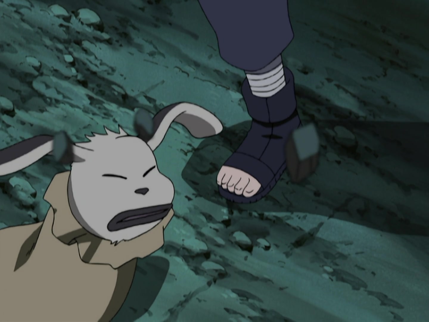 Naruto Ep 176: Run, Dodge, Zigzag! Chase or Be Chased! @ 04:42