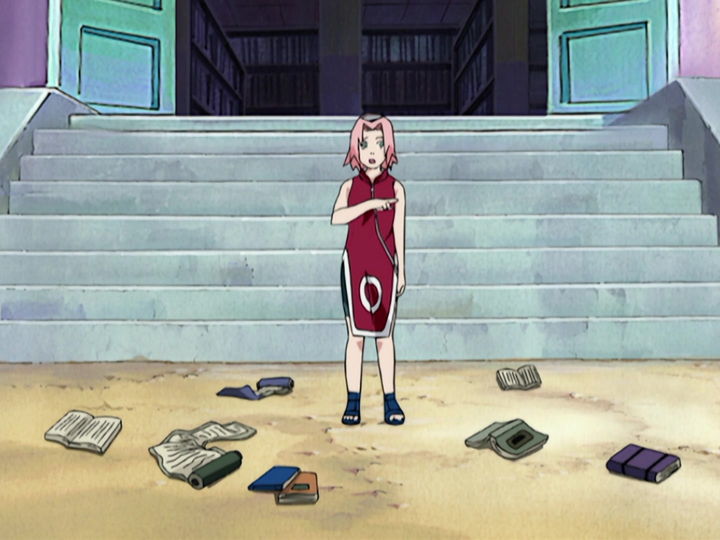Naruto Ep 176: Run, Dodge, Zigzag! Chase or Be Chased! @ 13:31