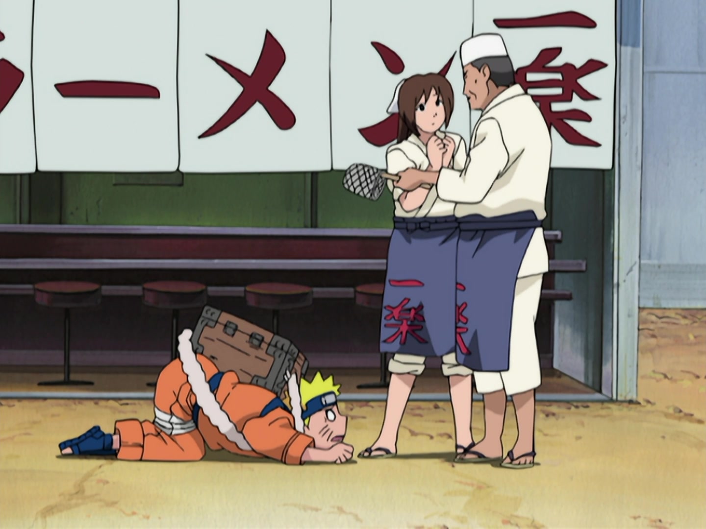 Naruto Ep 176: Run, Dodge, Zigzag! Chase or Be Chased! @ 14:06