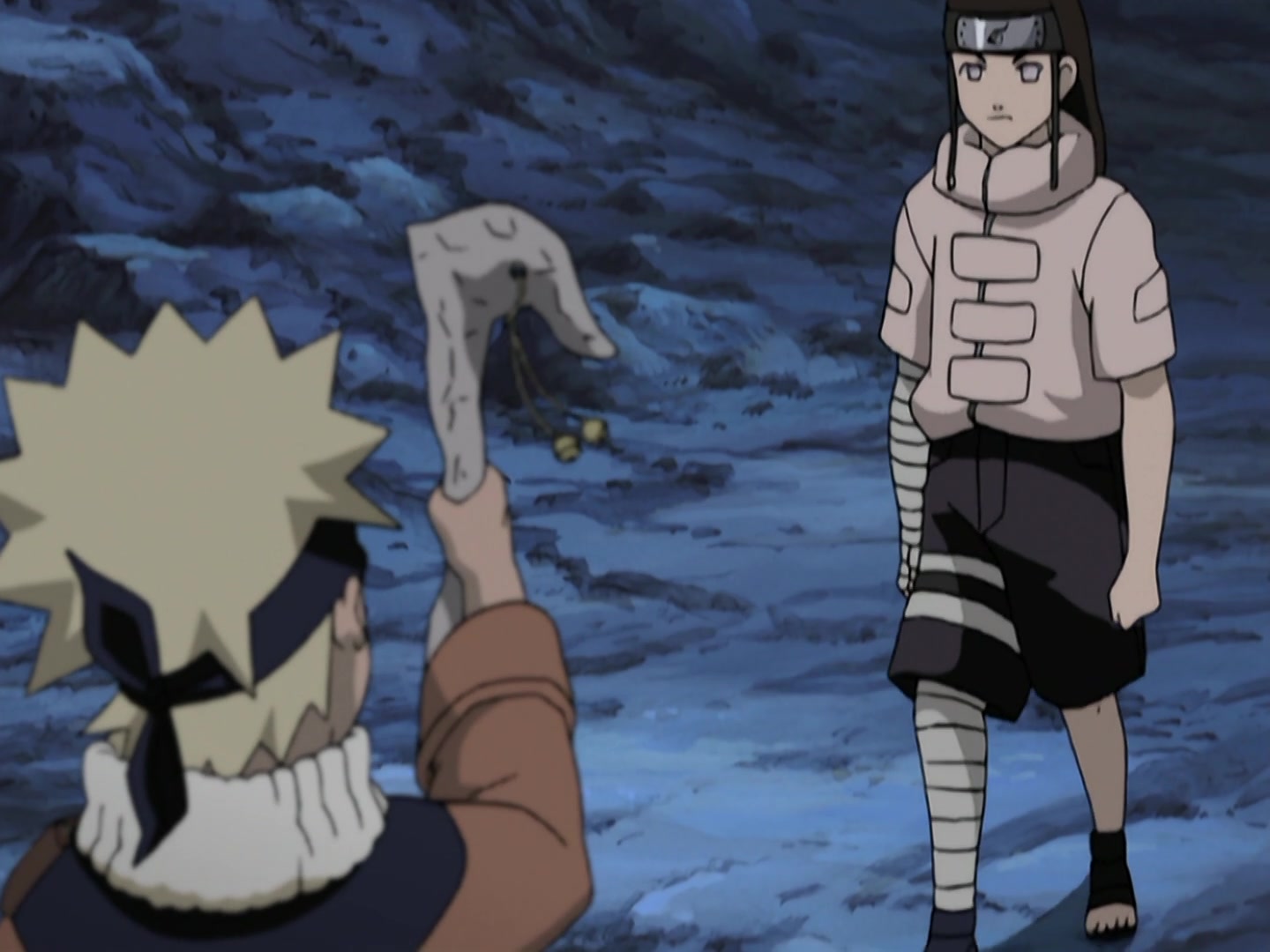 Naruto Ep 180: Hidden Jutsu! The Price of the Ninja Art: Kujaku! @ 07:33