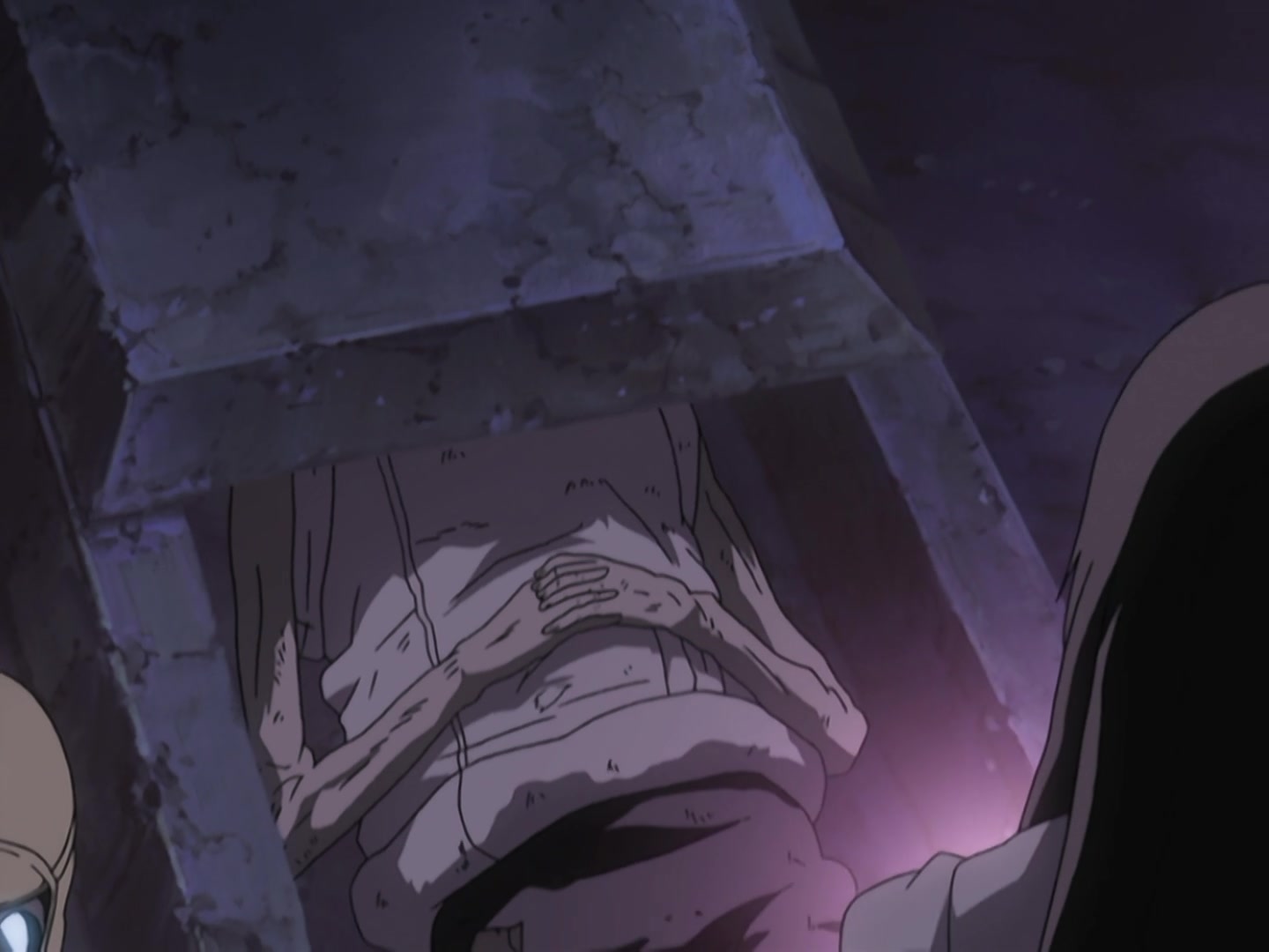 Naruto Ep 180: Hidden Jutsu! The Price of the Ninja Art: Kujaku! @ 09:56