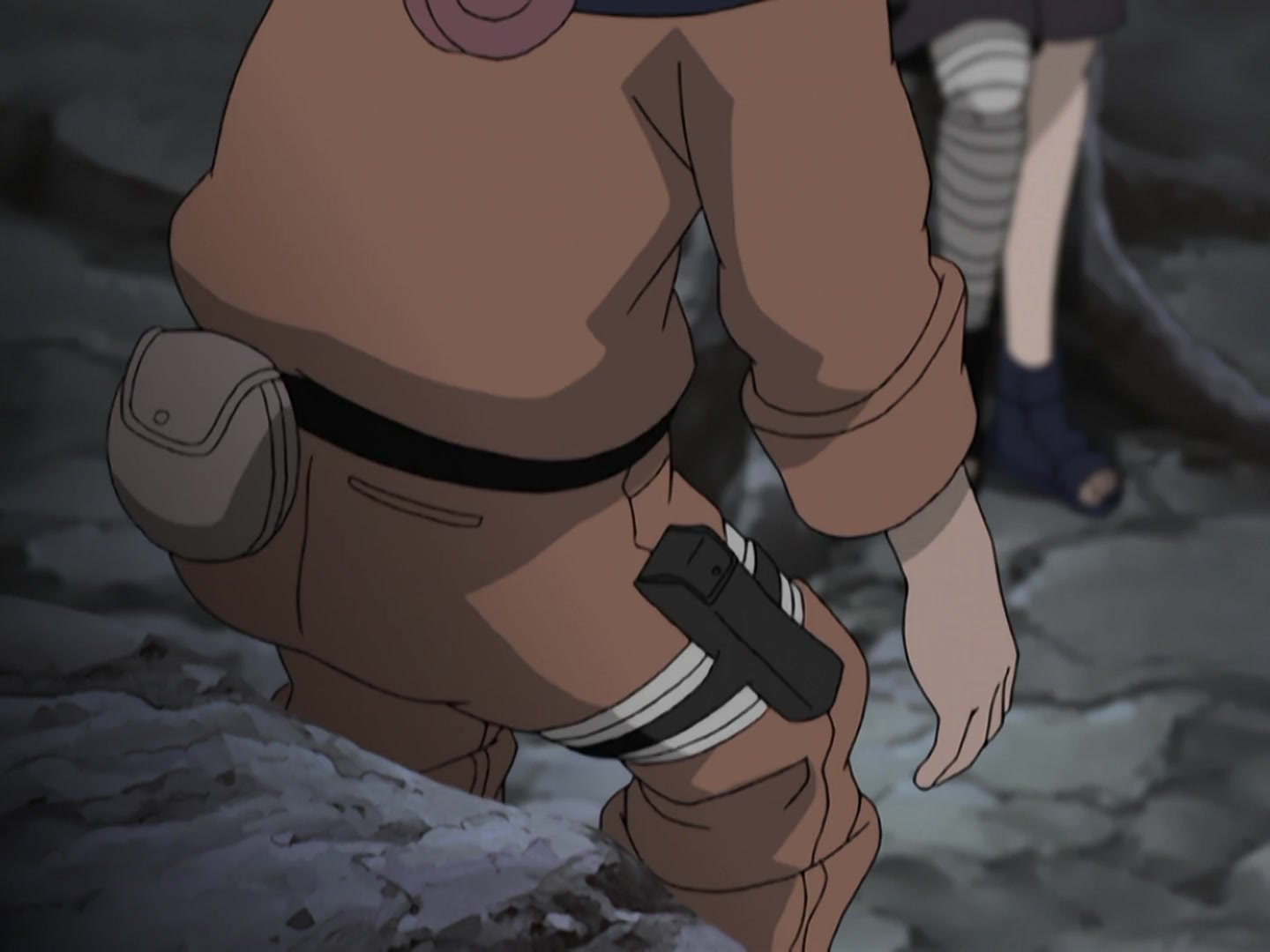 Naruto Ep 180: Hidden Jutsu! The Price of the Ninja Art: Kujaku! @ 12:04