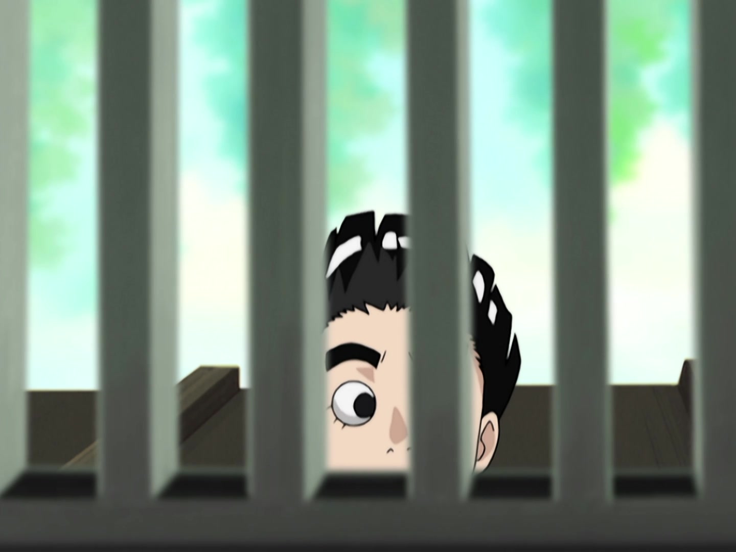 Naruto Ep 180: Hidden Jutsu! The Price of the Ninja Art: Kujaku! @ 15:46