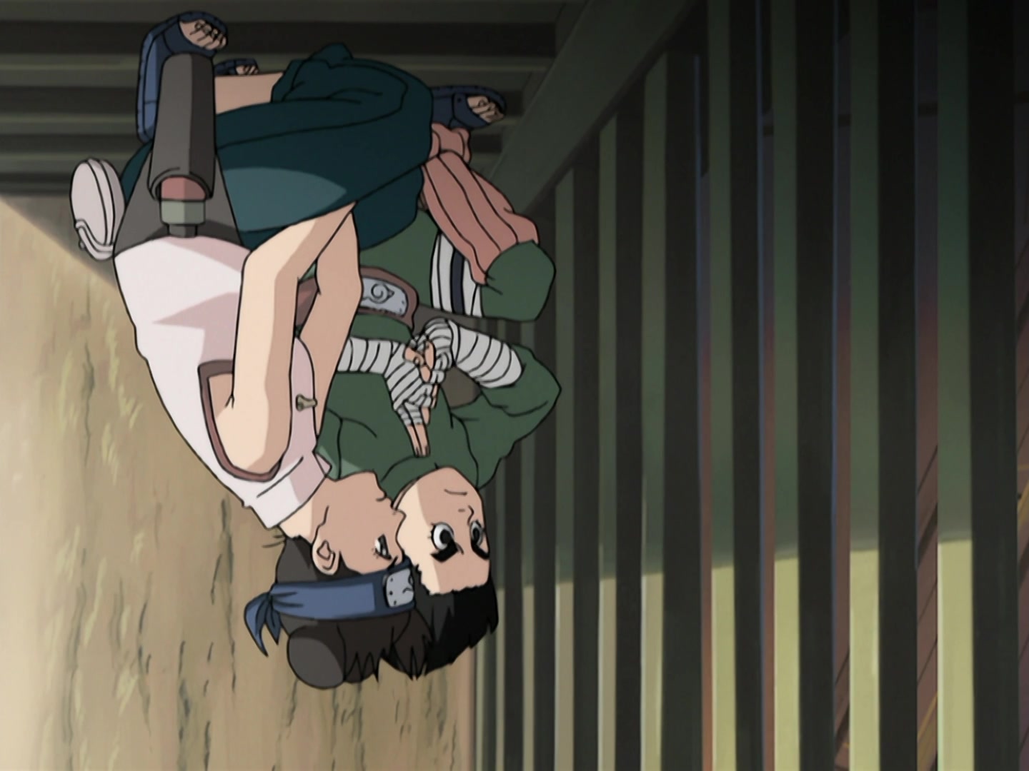 Naruto Ep 180: Hidden Jutsu! The Price of the Ninja Art: Kujaku! @ 16:00
