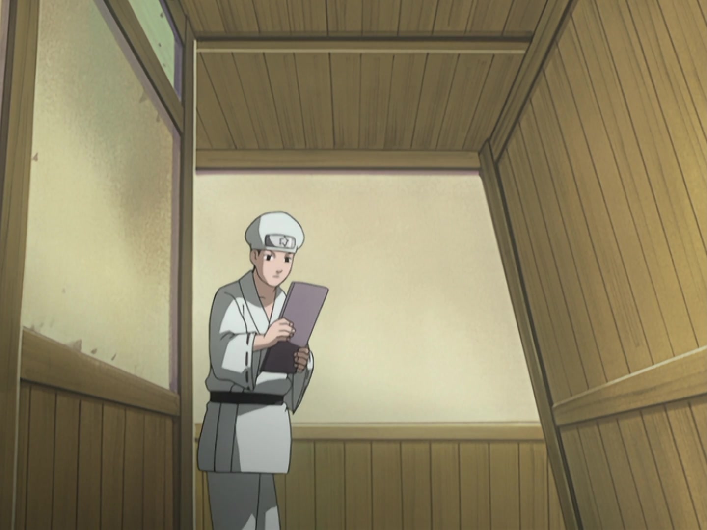 Naruto Ep 180: Hidden Jutsu! The Price of the Ninja Art: Kujaku! @ 16:29