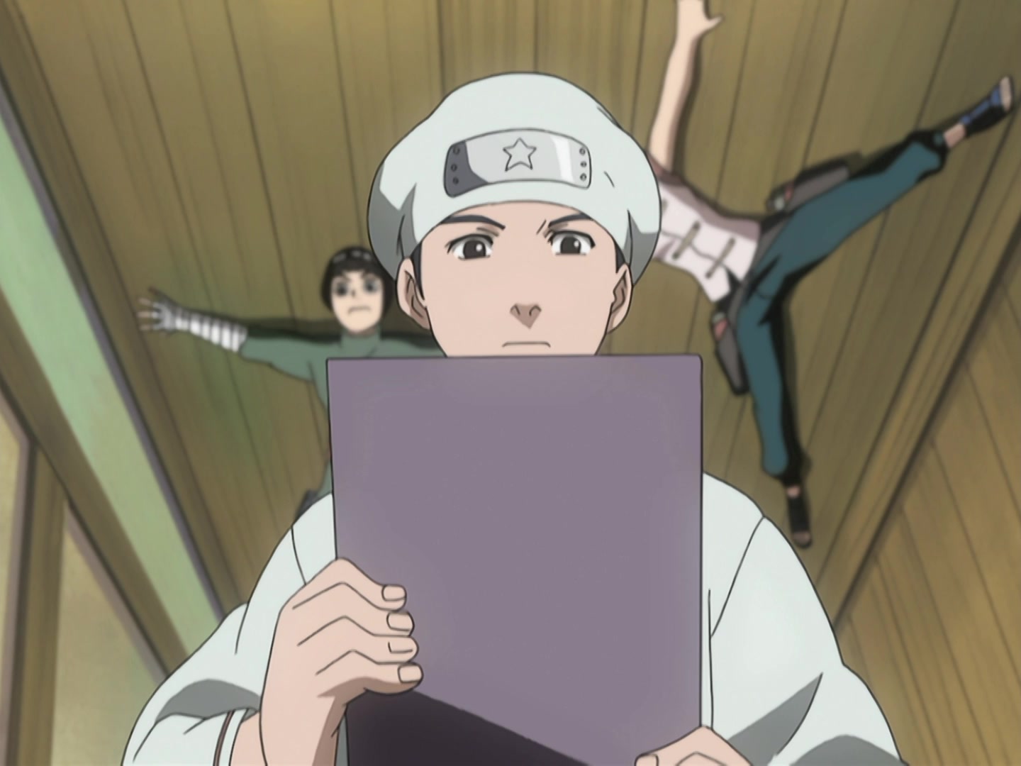 Naruto Ep 180: Hidden Jutsu! The Price of the Ninja Art: Kujaku! @ 16:36