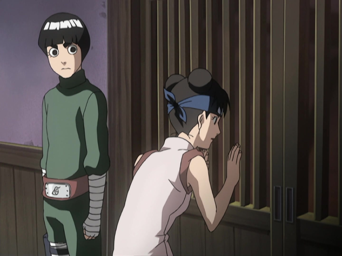 Naruto Ep 180: Hidden Jutsu! The Price of the Ninja Art: Kujaku! @ 16:57