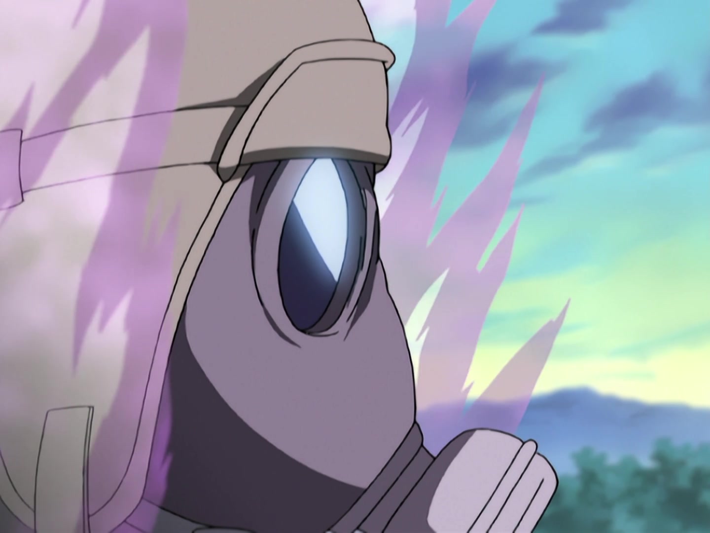 Naruto Ep 180: Hidden Jutsu! The Price of the Ninja Art: Kujaku! @ 17:40