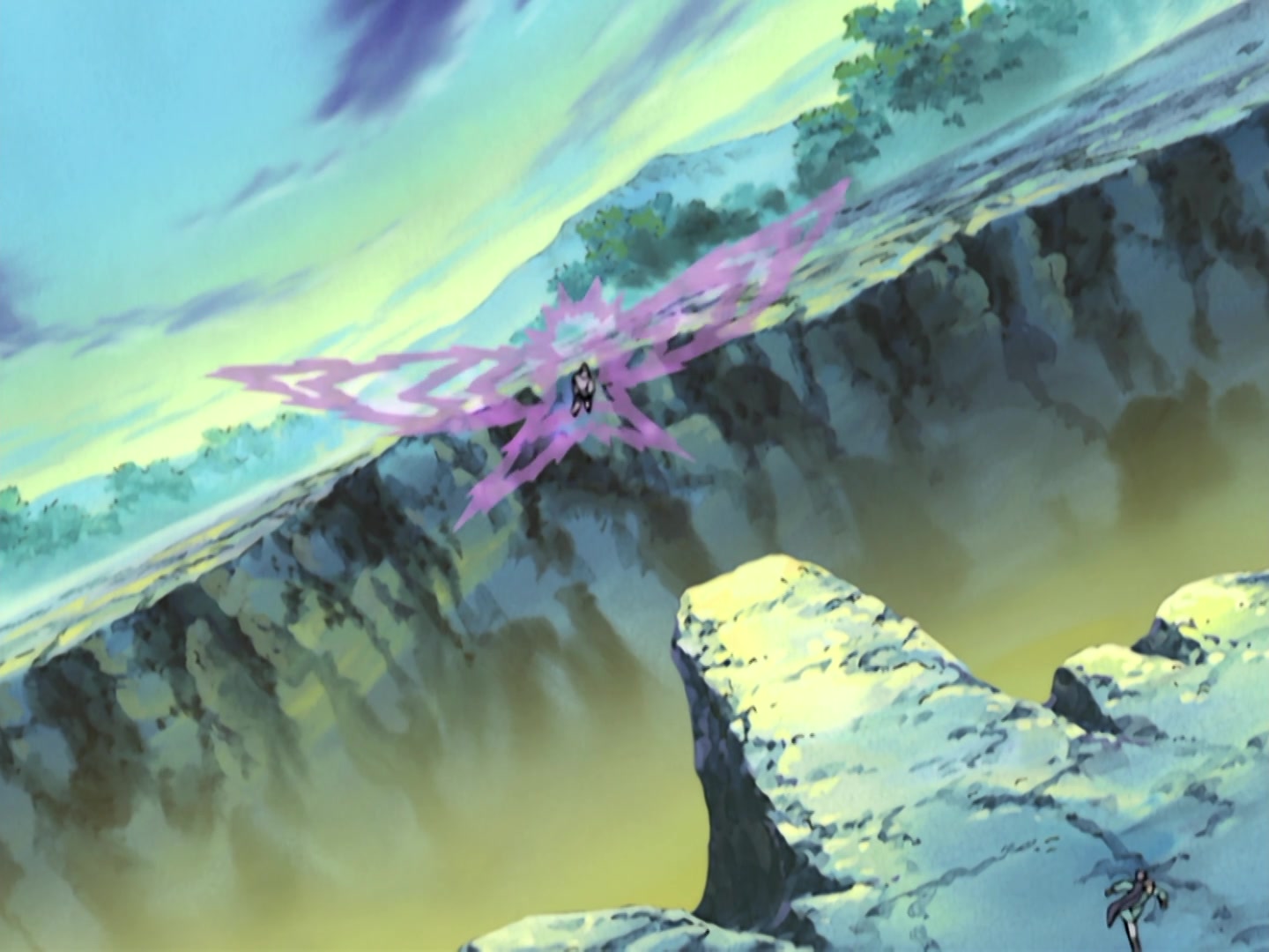Naruto Ep 180: Hidden Jutsu! The Price of the Ninja Art: Kujaku! @ 18:23