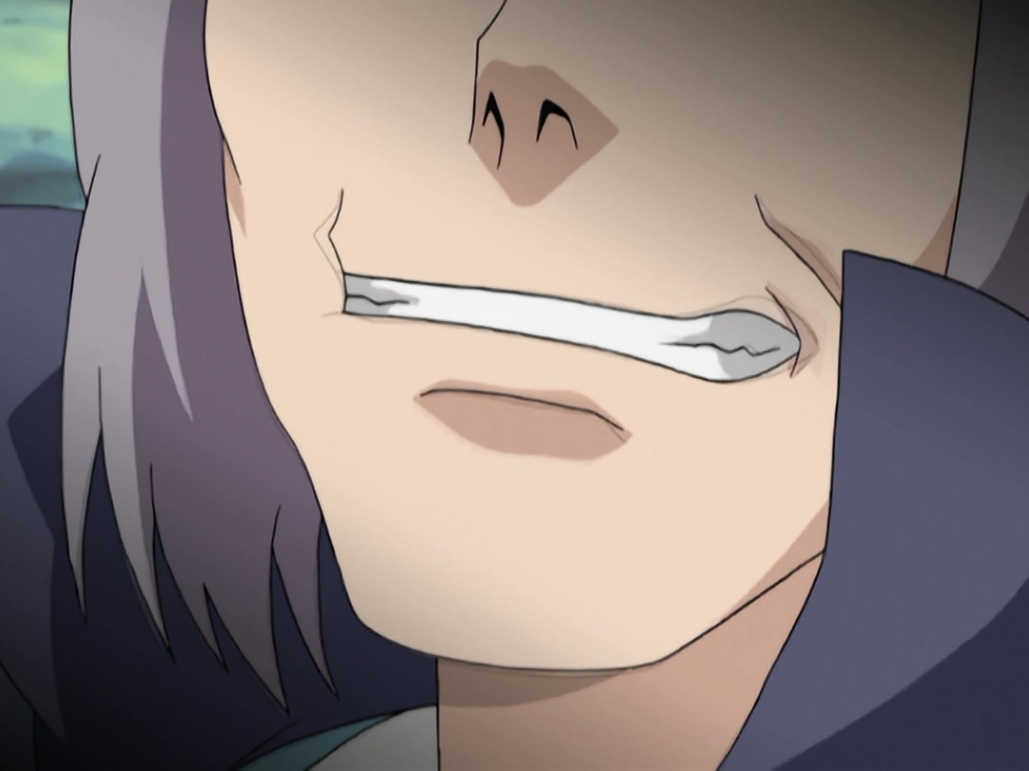 Naruto Ep 180: Hidden Jutsu! The Price of the Ninja Art: Kujaku! @ 20:03