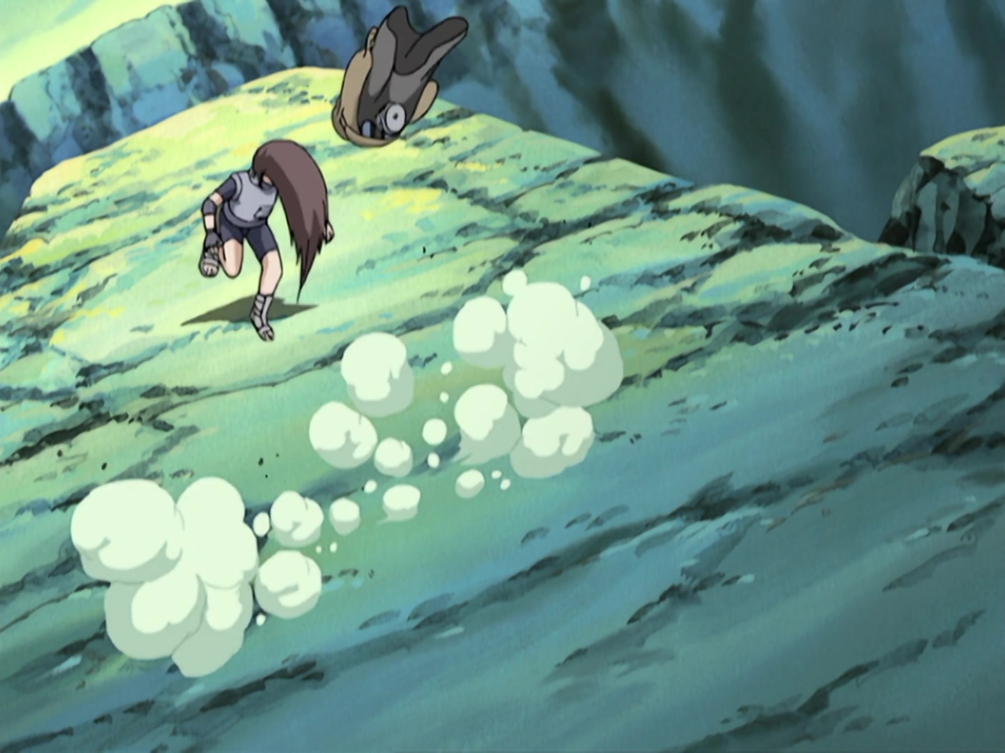 Naruto Ep 180: Hidden Jutsu! The Price of the Ninja Art: Kujaku! @ 20:10