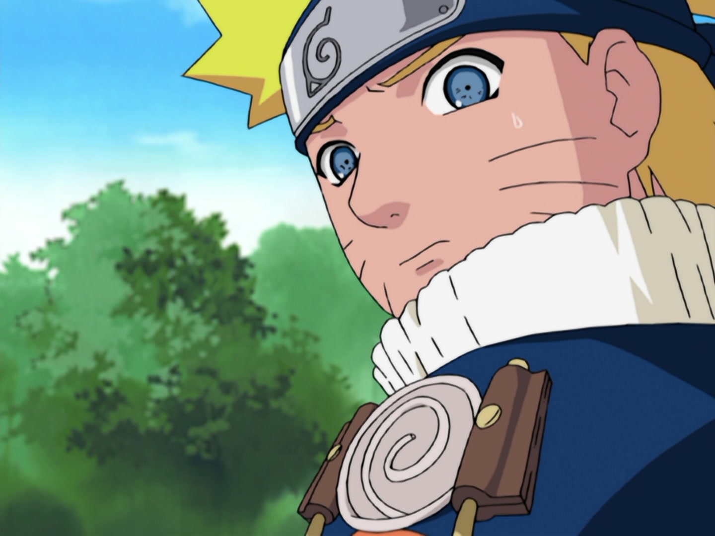 Naruto Ep 185: A Legend from the Hidden Leaf: The Onbaa! @ 02:40