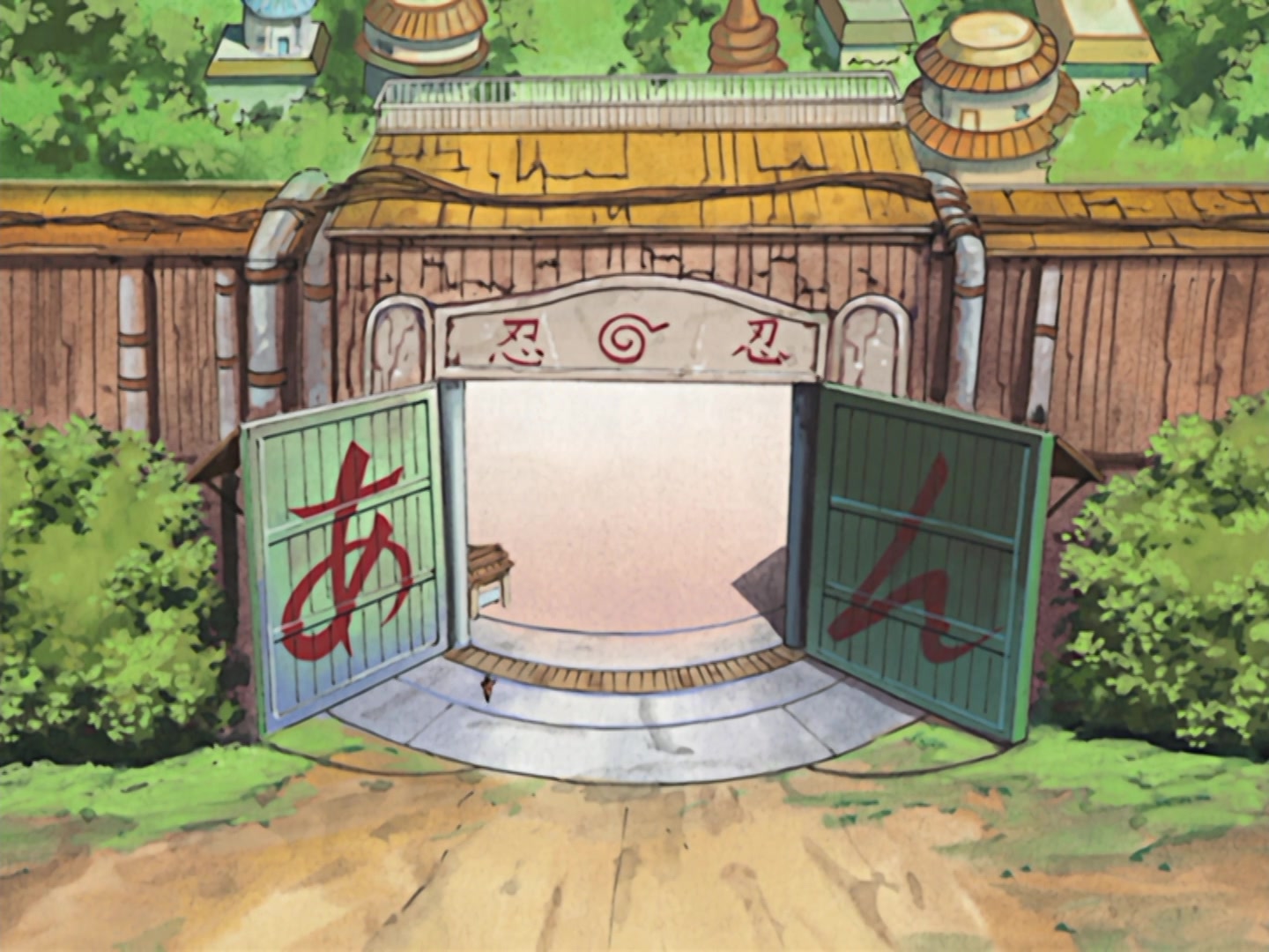 Naruto Ep 185: A Legend from the Hidden Leaf: The Onbaa! @ 03:09