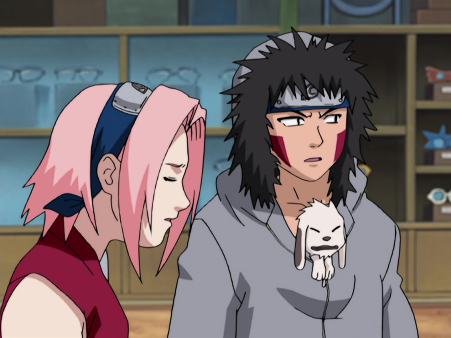 Naruto Ep 185: A Legend from the Hidden Leaf: The Onbaa! @ 03:59