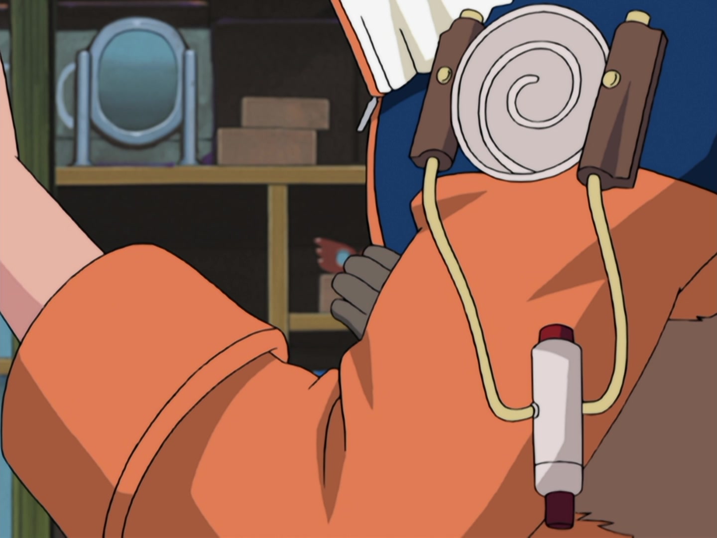 Naruto Ep 185: A Legend from the Hidden Leaf: The Onbaa! @ 04:13