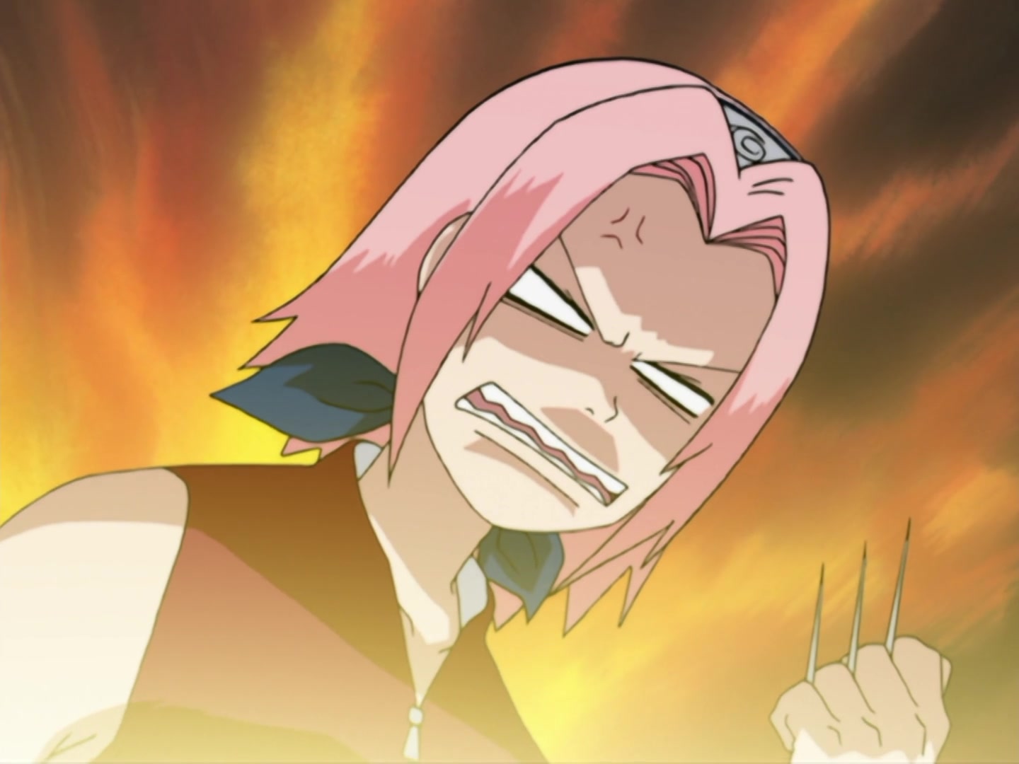 Naruto Ep 185: A Legend from the Hidden Leaf: The Onbaa! @ 04:34
