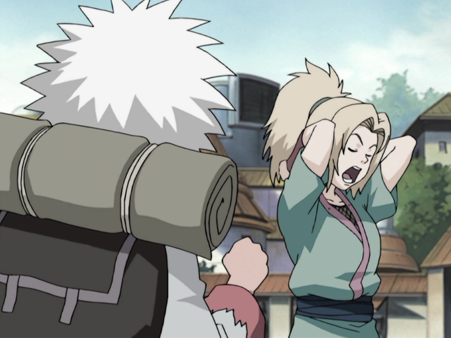 Naruto Ep 185: A Legend from the Hidden Leaf: The Onbaa! @ 06:29