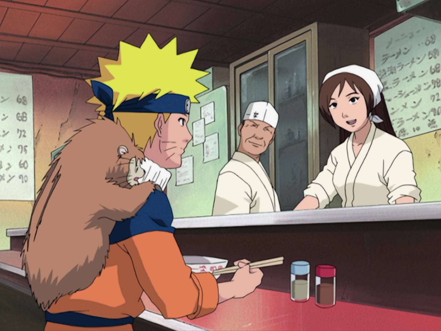 Naruto Ep 185: A Legend from the Hidden Leaf: The Onbaa! @ 10:53