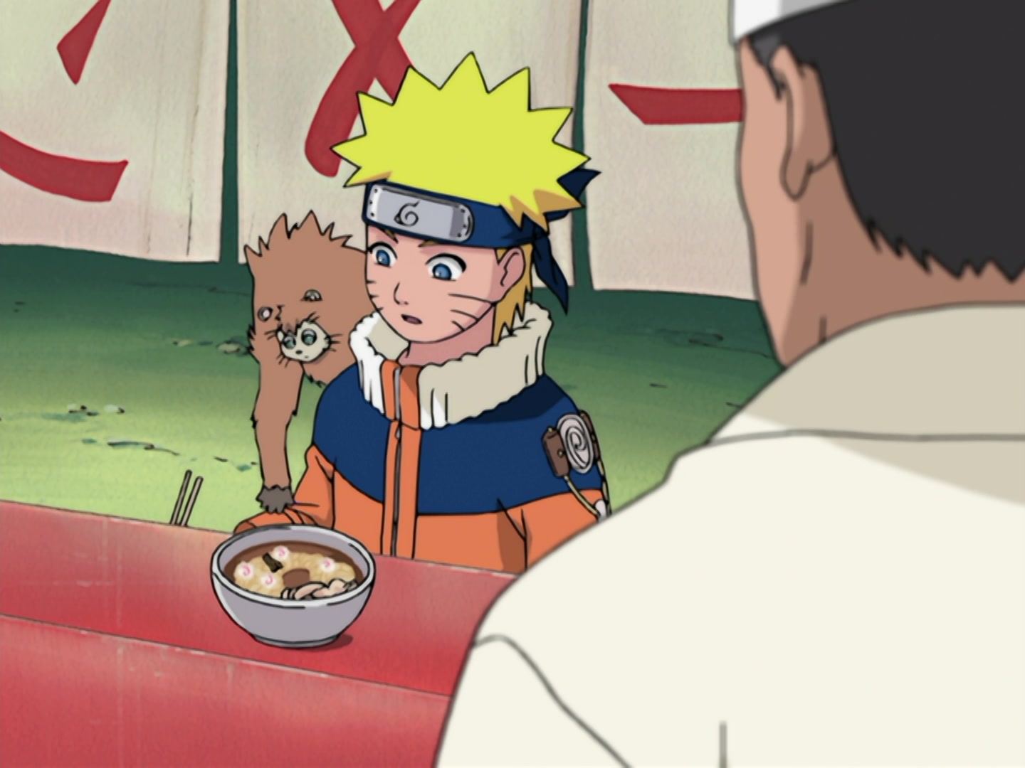 Naruto Ep 185: A Legend from the Hidden Leaf: The Onbaa! @ 11:07