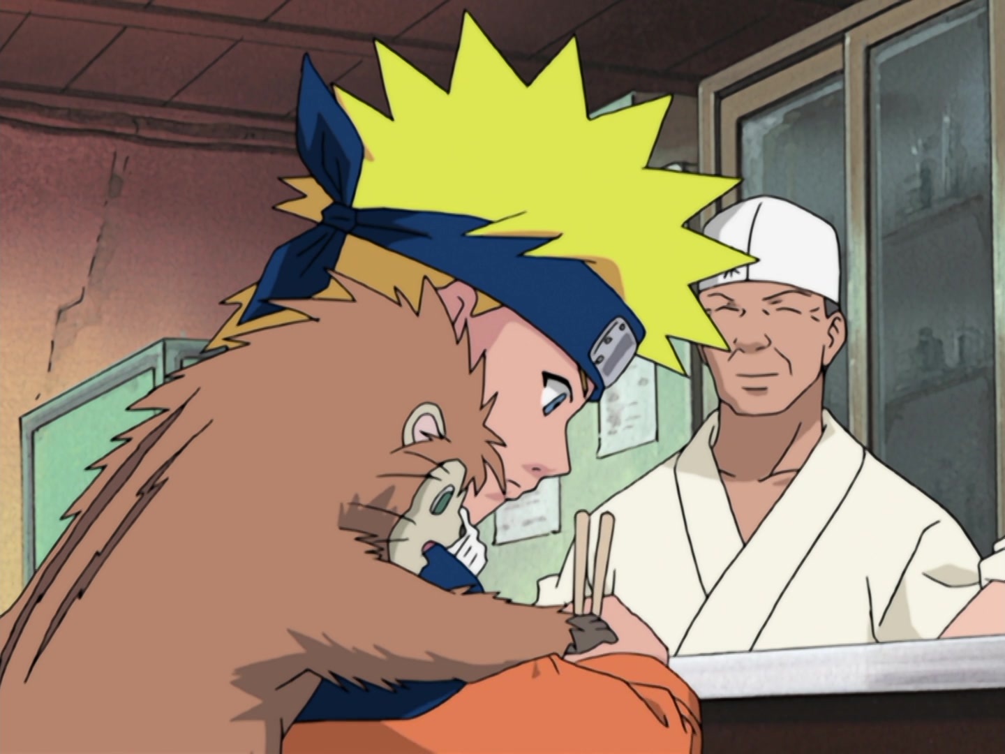 Naruto Ep 185: A Legend from the Hidden Leaf: The Onbaa! @ 11:22