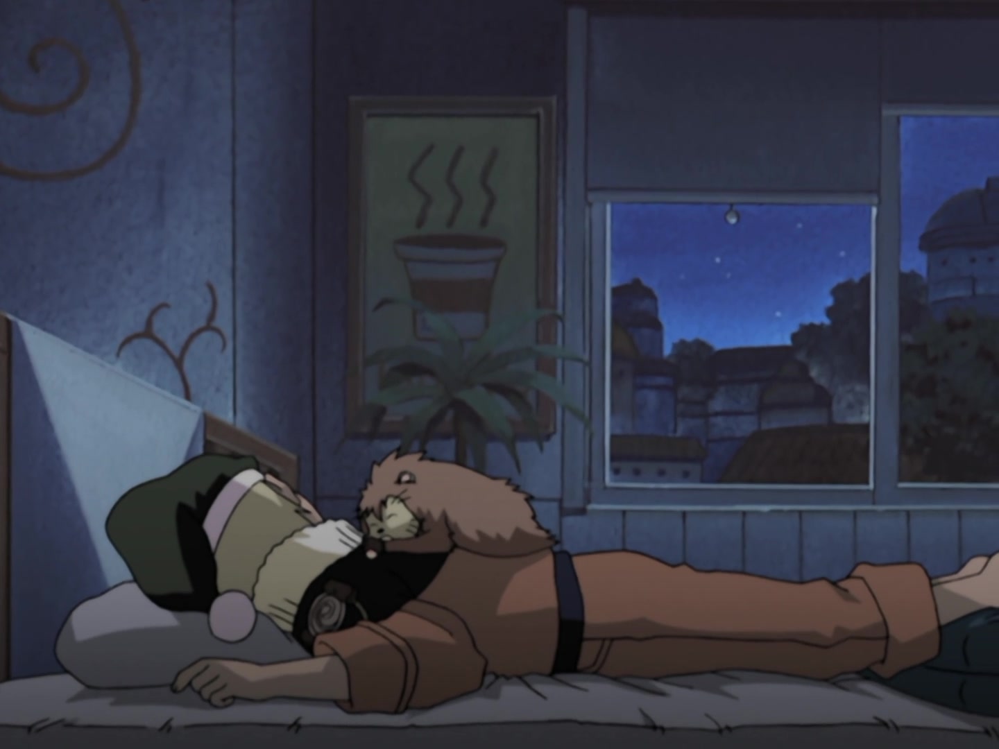 Naruto Ep 185: A Legend from the Hidden Leaf: The Onbaa! @ 11:43