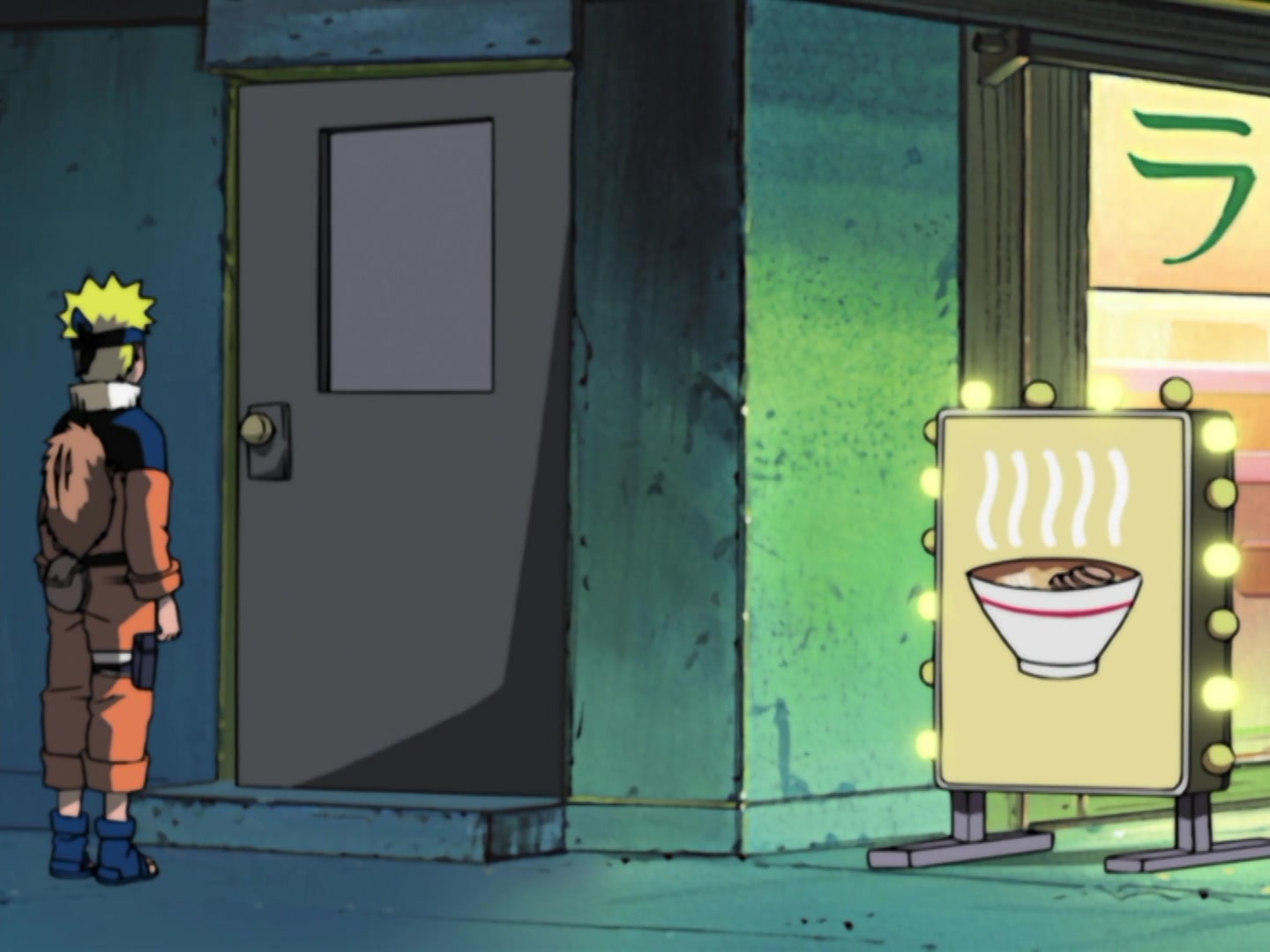 Naruto Ep 185: A Legend from the Hidden Leaf: The Onbaa! @ 13:30