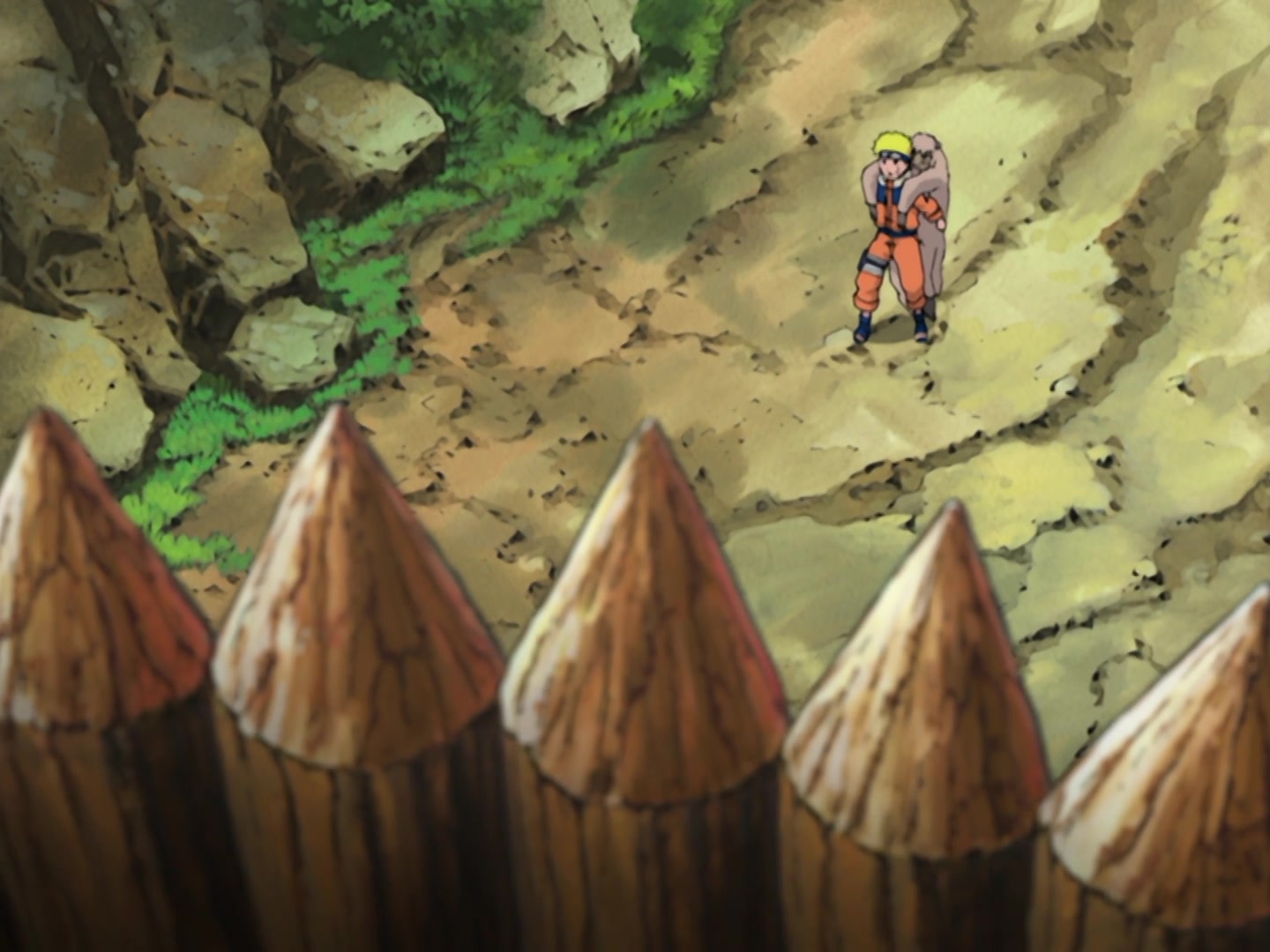 Naruto Ep 185: A Legend from the Hidden Leaf: The Onbaa! @ 14:13