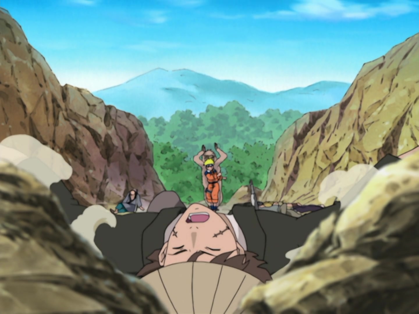 Naruto Ep 185: A Legend from the Hidden Leaf: The Onbaa! @ 15:17