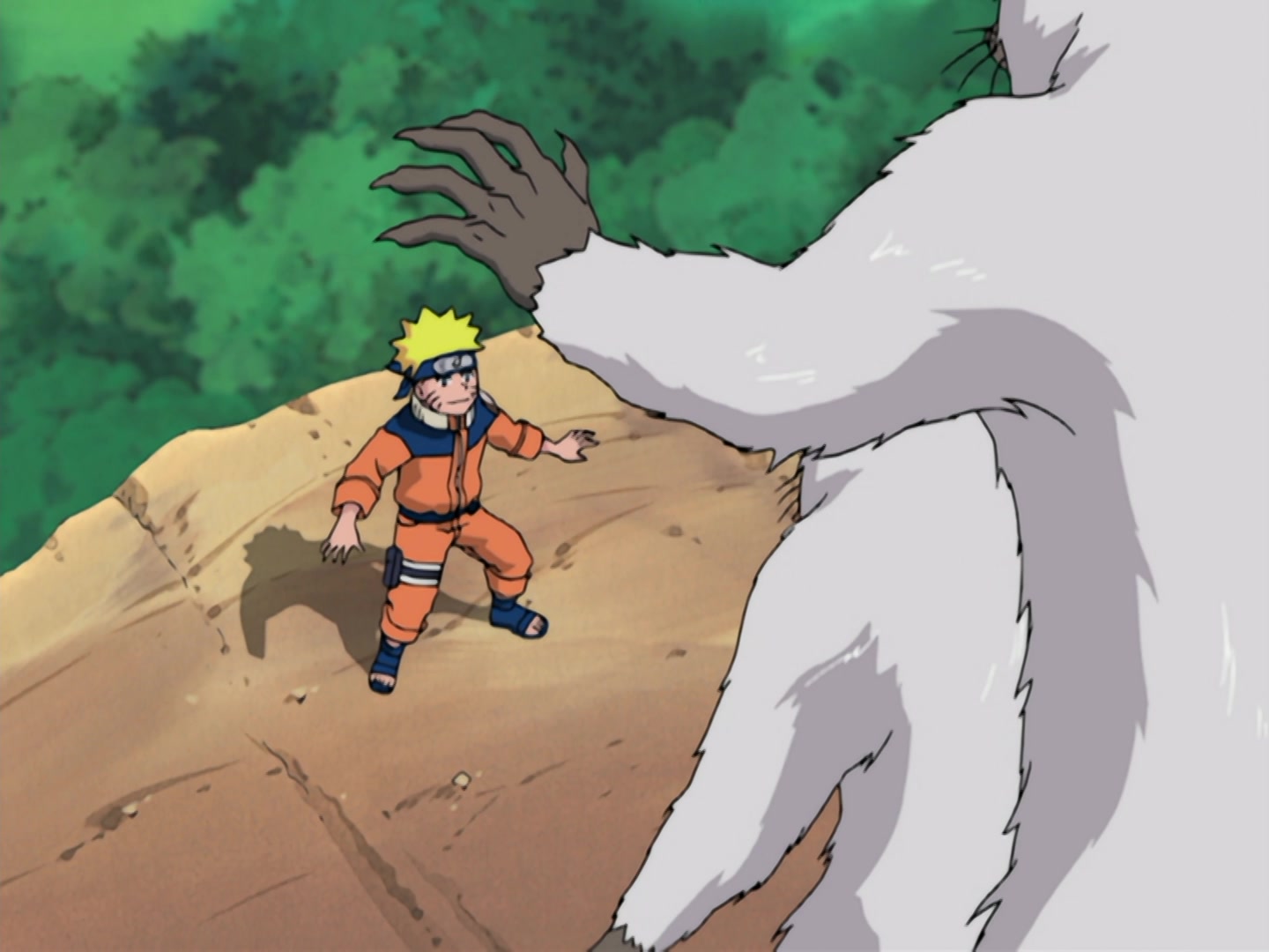 Naruto Ep 185: A Legend from the Hidden Leaf: The Onbaa! @ 17:47