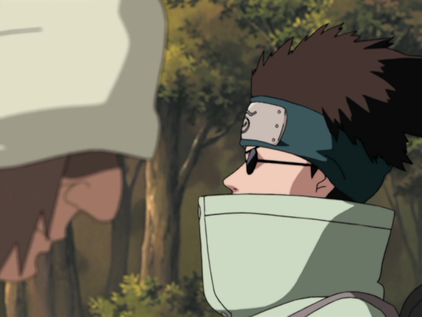 Naruto Ep 186: Laughing Shino! @ 02:33