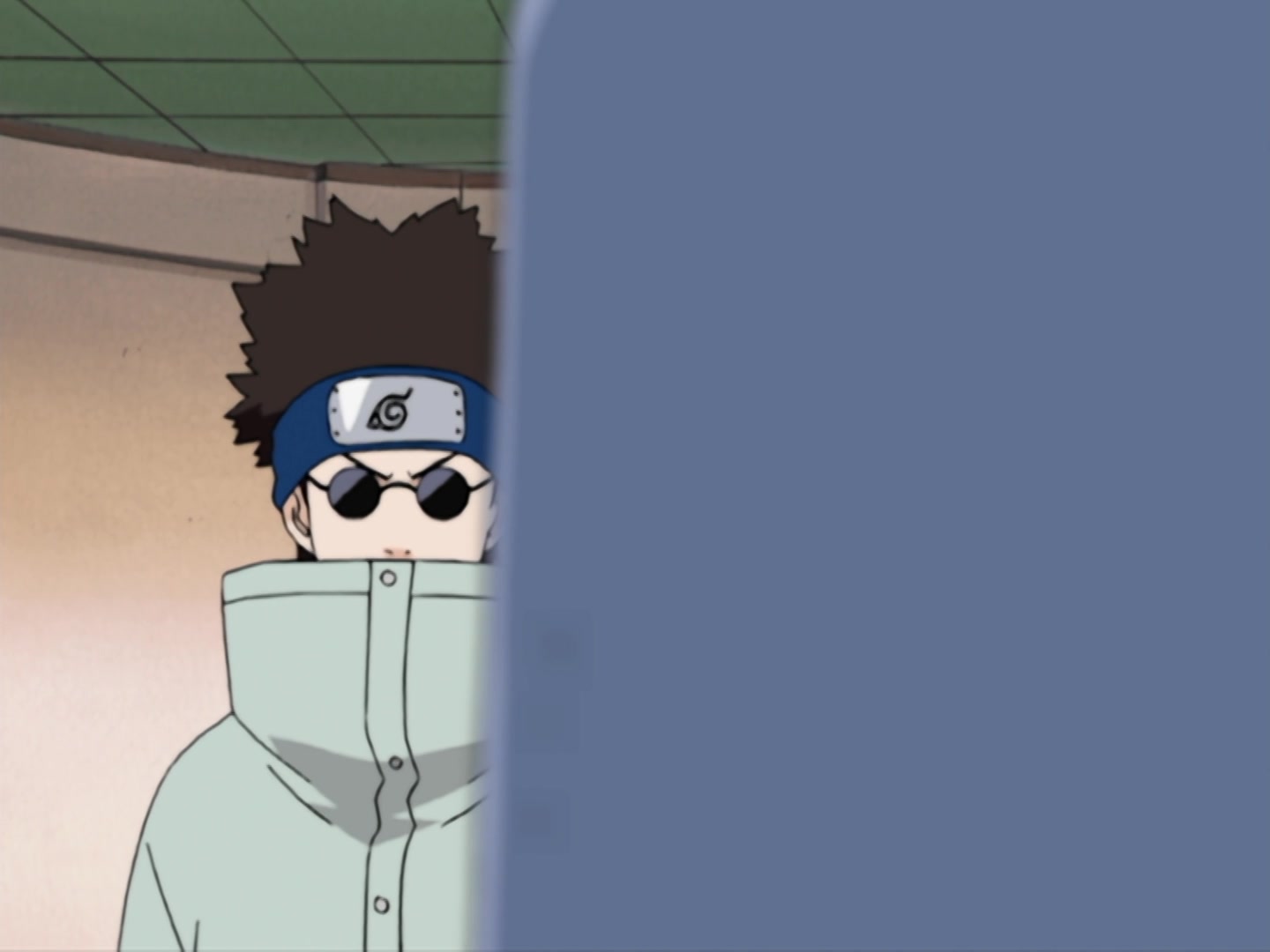 Naruto Ep 186: Laughing Shino! @ 03:58