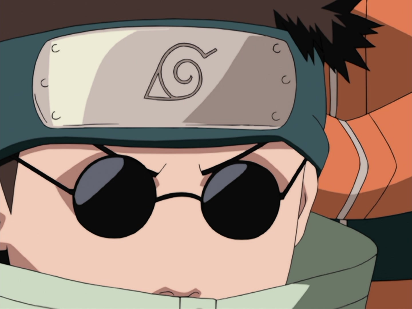 Naruto Ep 186: Laughing Shino! @ 05:38