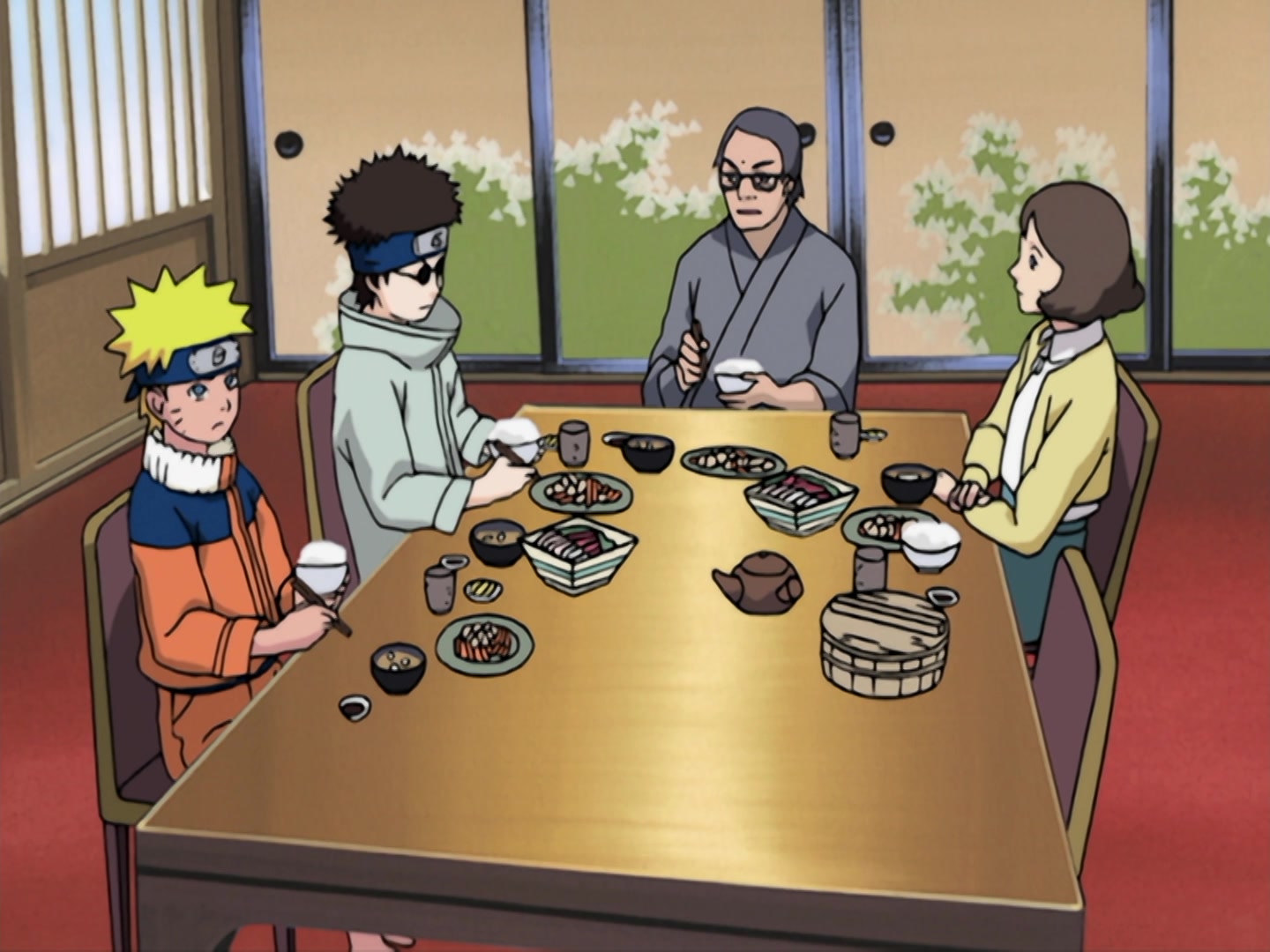 Naruto Ep 186: Laughing Shino! @ 06:14