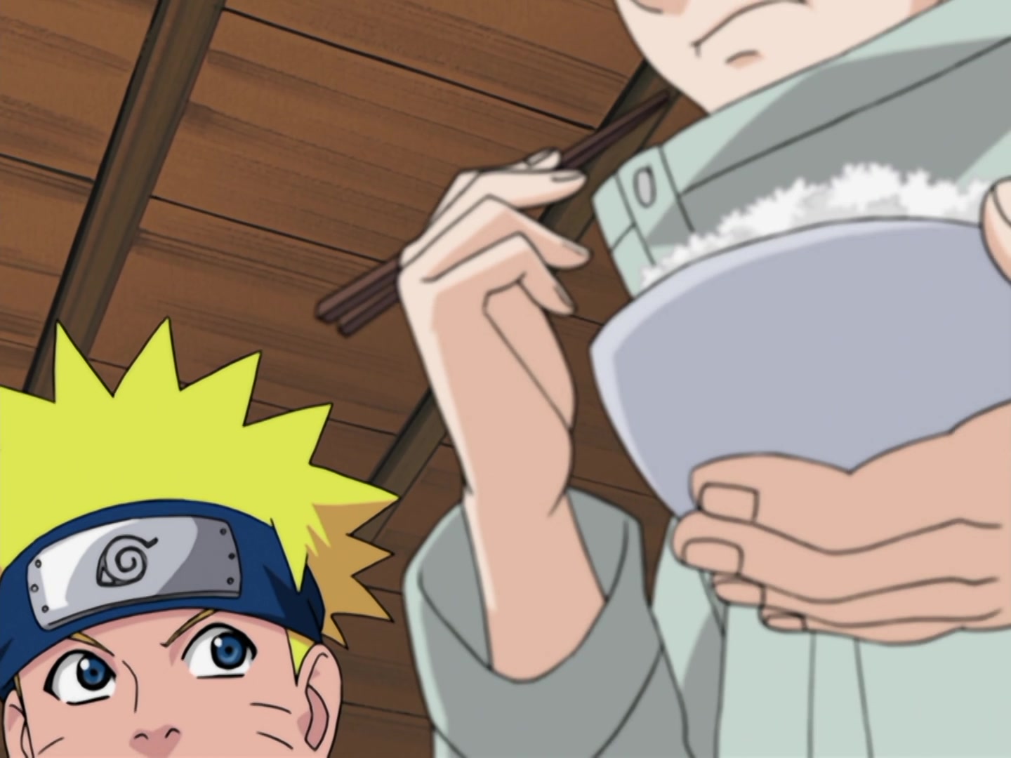 Naruto Ep 186: Laughing Shino! @ 06:28