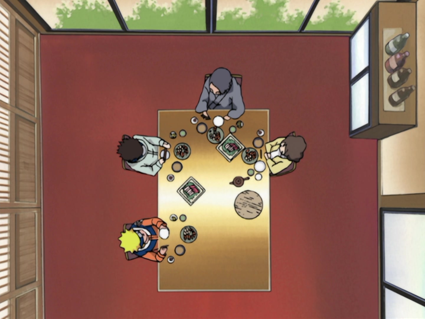 Naruto Ep 186: Laughing Shino! @ 06:36