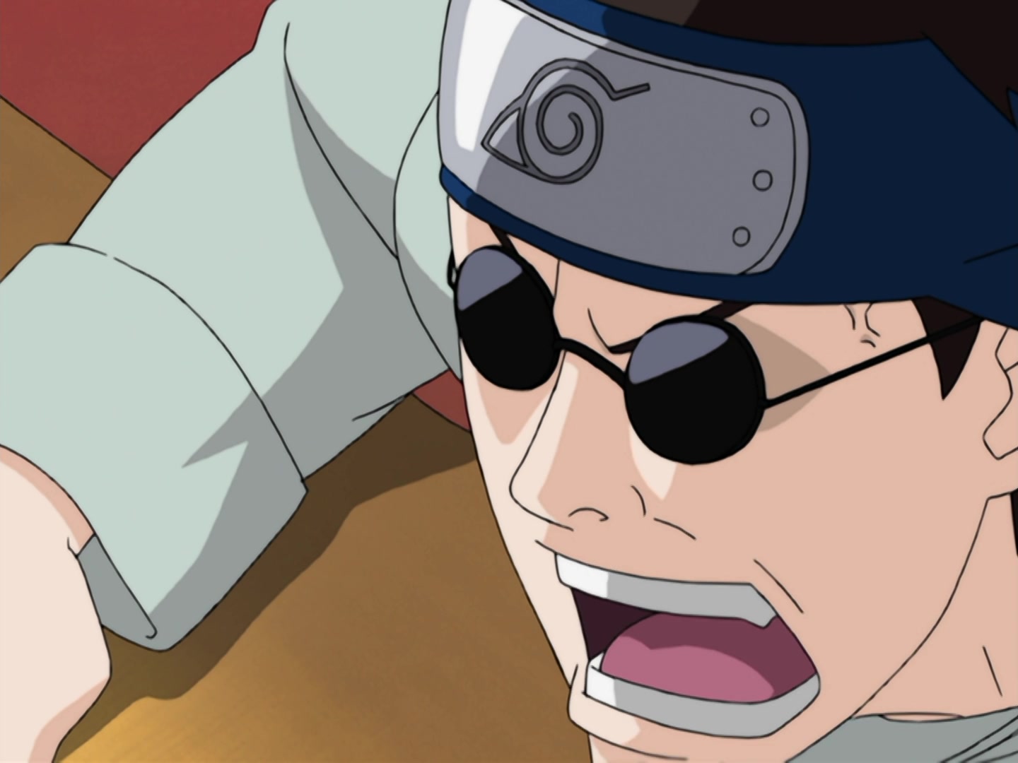 Naruto Ep 186: Laughing Shino! @ 07:11