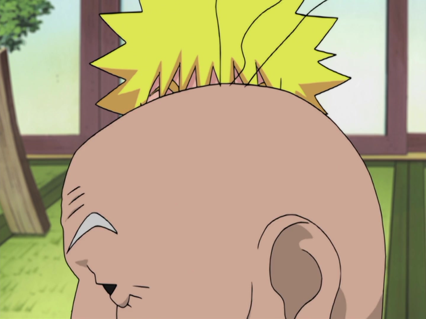 Naruto Ep 186: Laughing Shino! @ 09:55