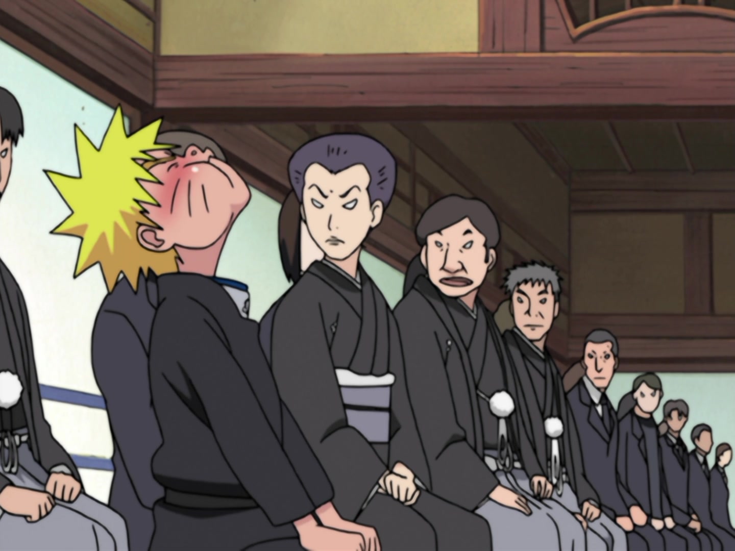 Naruto Ep 186: Laughing Shino! @ 10:17