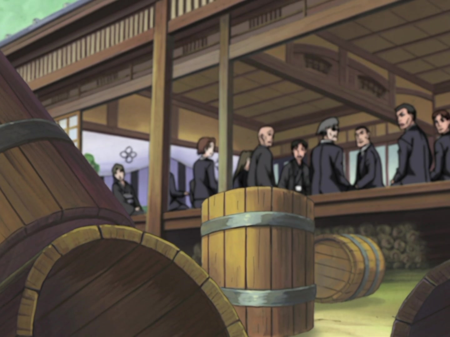 Naruto Ep 186: Laughing Shino! @ 10:38