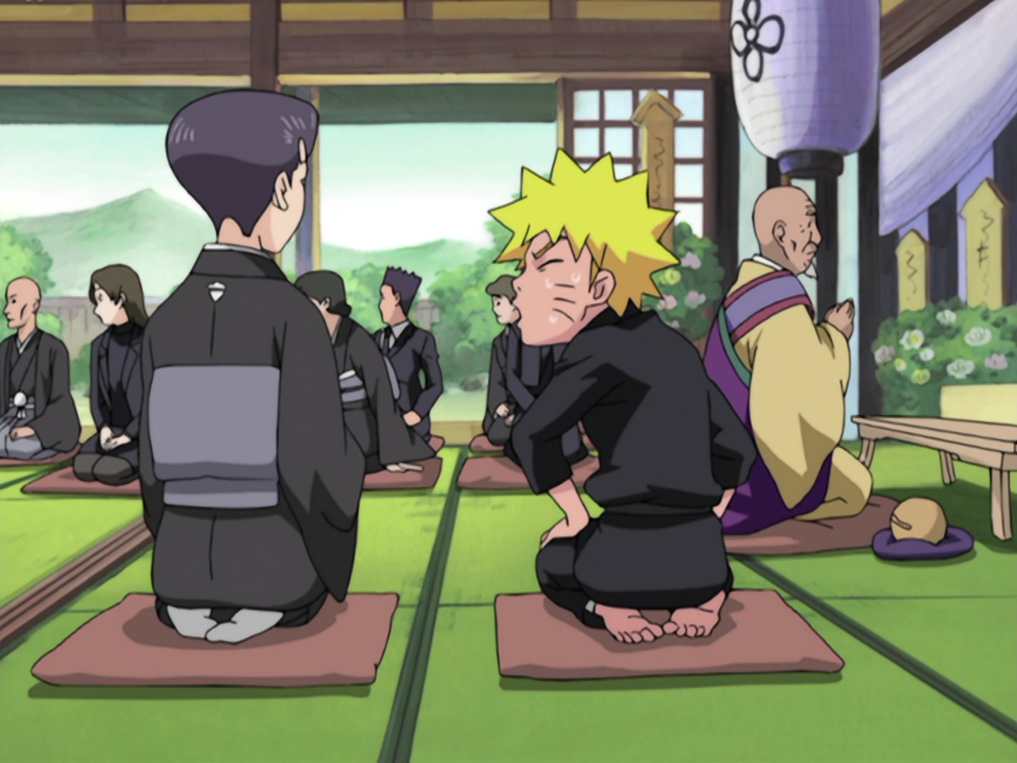Naruto Ep 186: Laughing Shino! @ 10:45