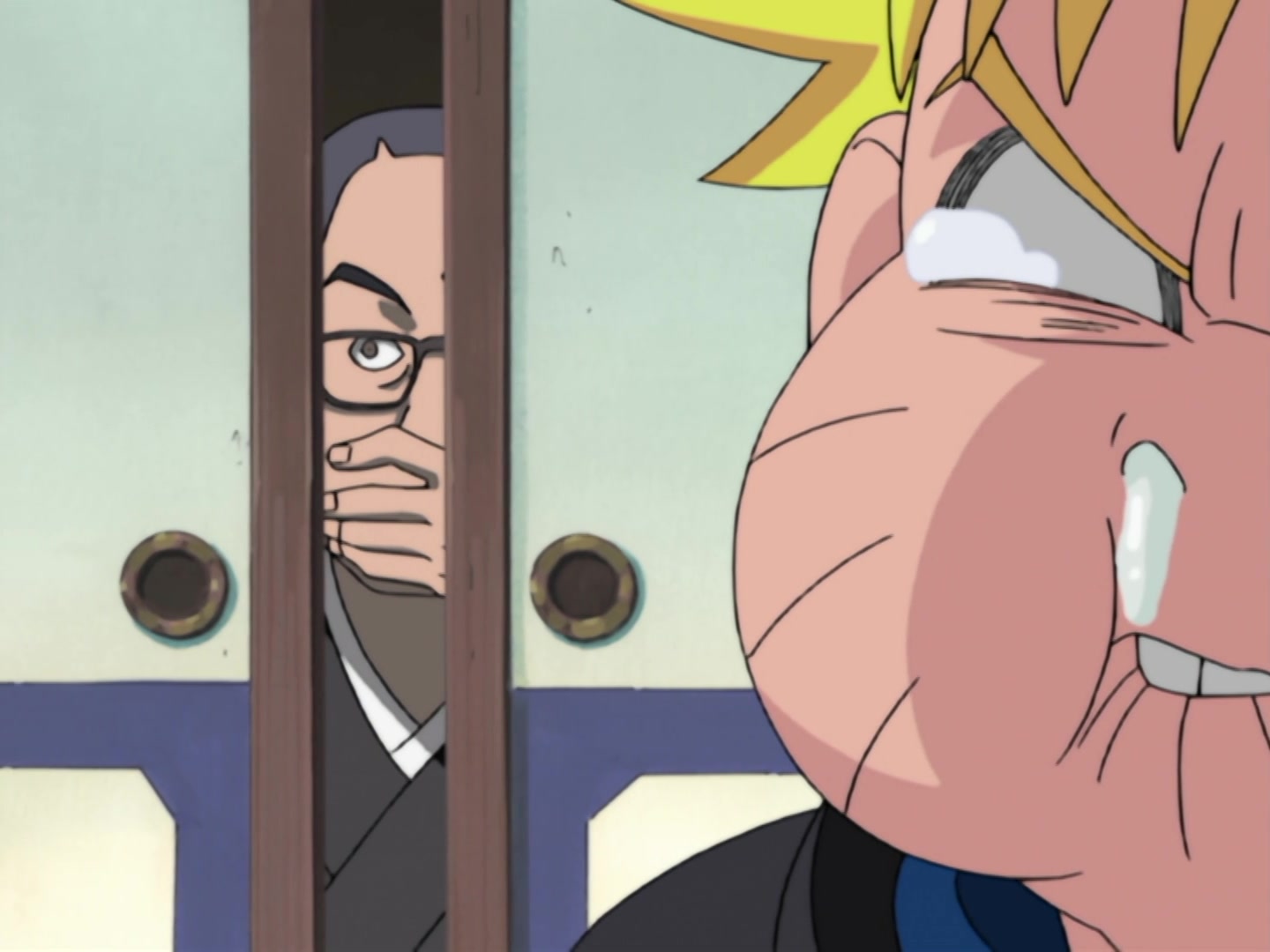 Naruto Ep 186: Laughing Shino! @ 16:07