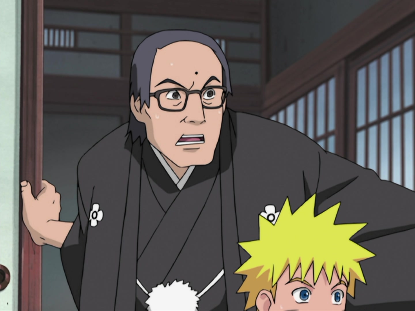 Naruto Ep 186: Laughing Shino! @ 16:21