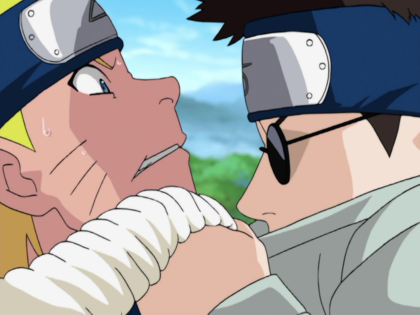 Naruto Ep 186: Laughing Shino! @ 20:59