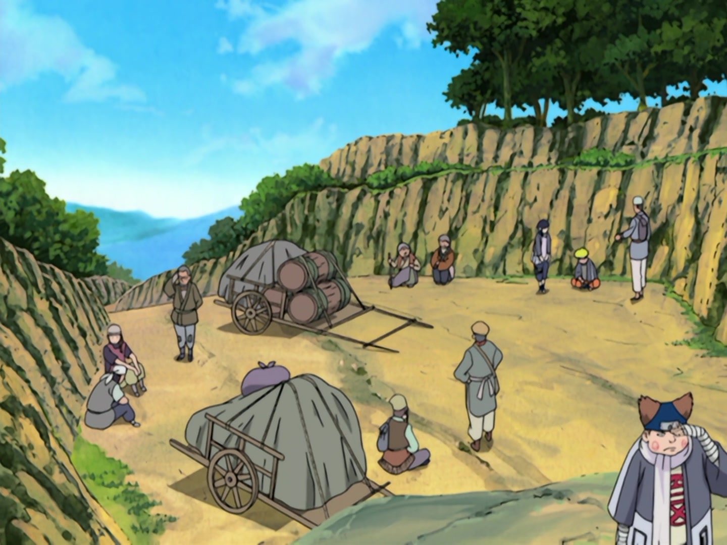 Naruto Ep 187: Open for Business! The Leaf Moving Service @ 06:50