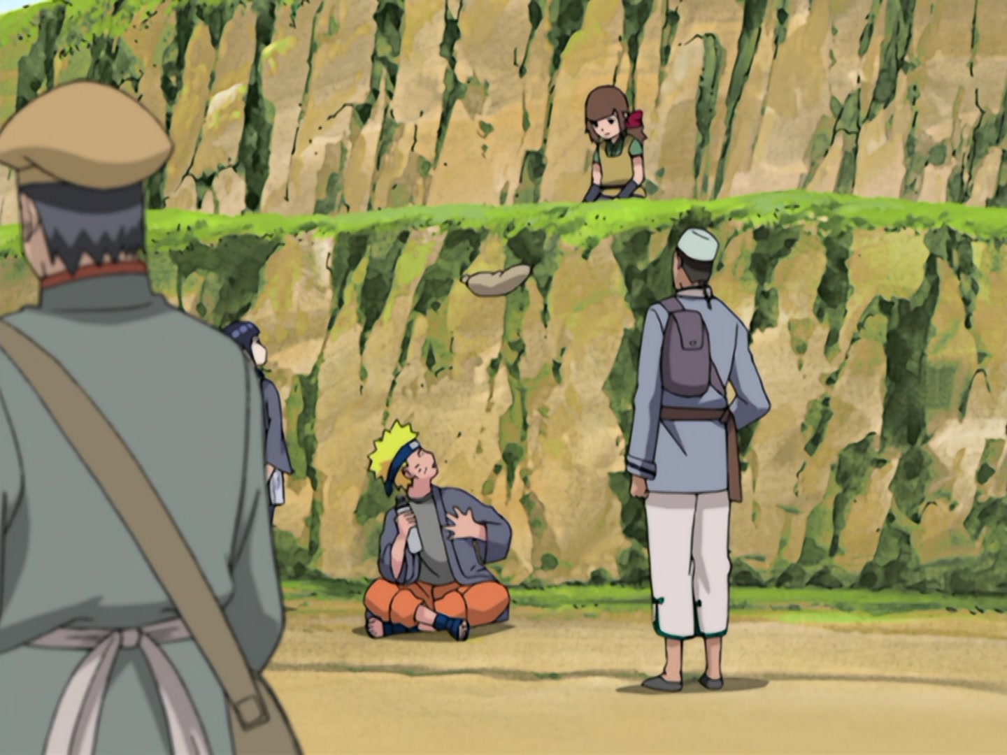 Naruto Ep 187: Open for Business! The Leaf Moving Service @ 07:04