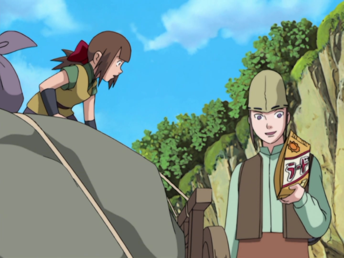 Naruto Ep 187: Open for Business! The Leaf Moving Service @ 10:31