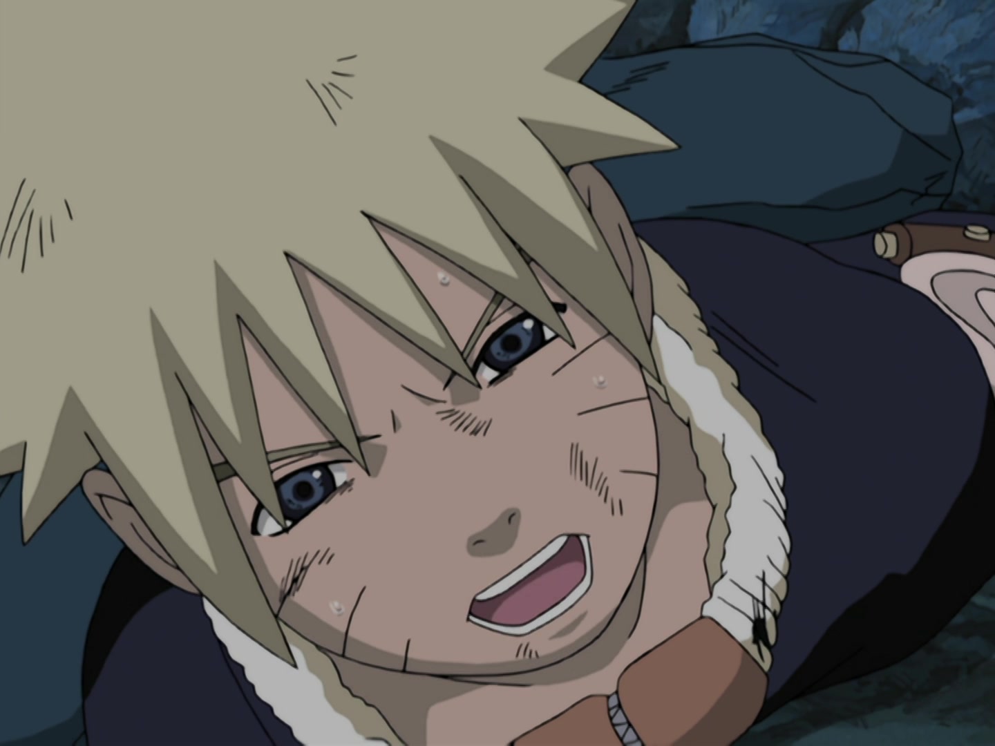 Naruto Ep 190: The Byakugan Sees the Blind Spot @ 04:34